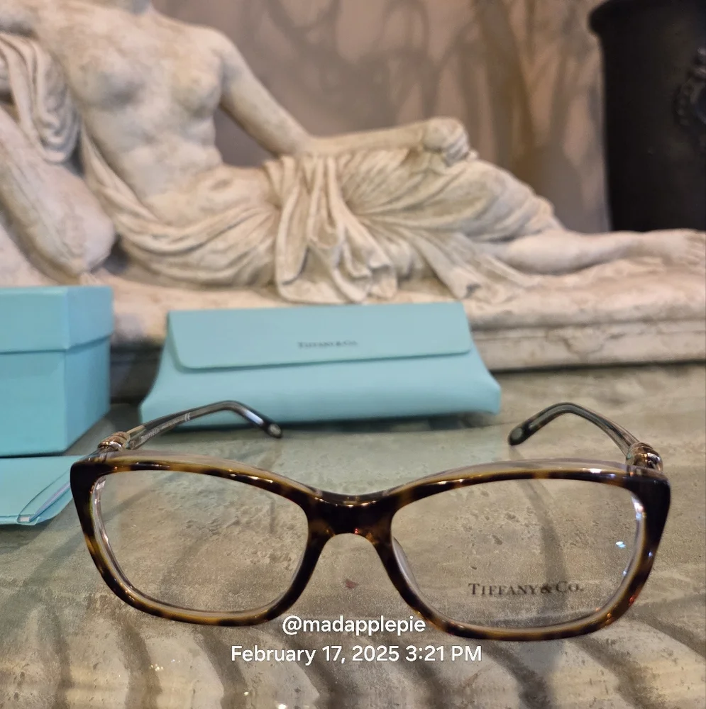 Tiffany & Co. Eyeglass Frames Only TF2074 Designer Luxury Celebrity #162